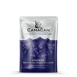 Canagan Wet Cat Food Free Run Chicken for Sterilised & Senior Cats 85g