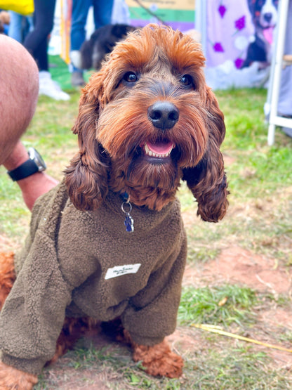 The Khaki Teddy Fleece