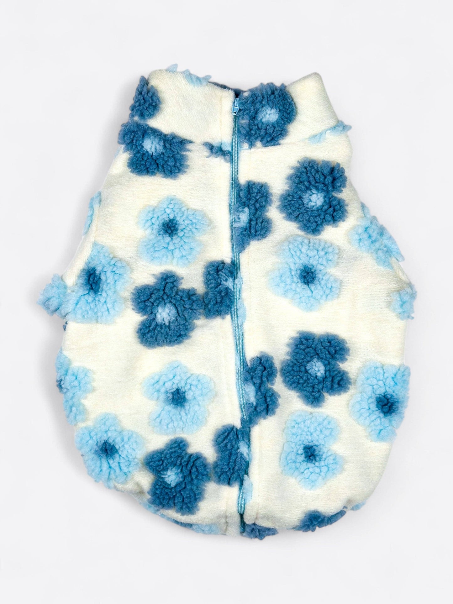 The Bluebell Blue Floral Fleece