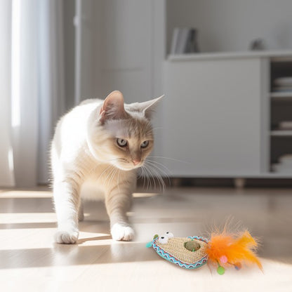 All For Paws Whisker Fiesta Catnip Ball Avocado