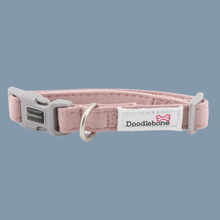 Doodlebone Dinky Dog Collar: Chalky Pink / 1-2