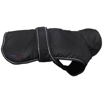 HugglePets Arctic Armour Dog Coat: Black