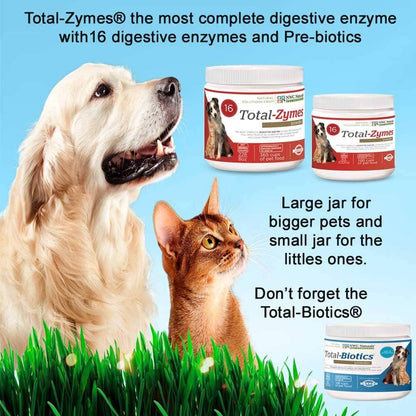 Total-Zymes® Powder Digestive Enzymes and Probiotcs 63g