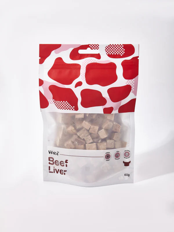 Freeze Dried Beef Liver Cube 60g