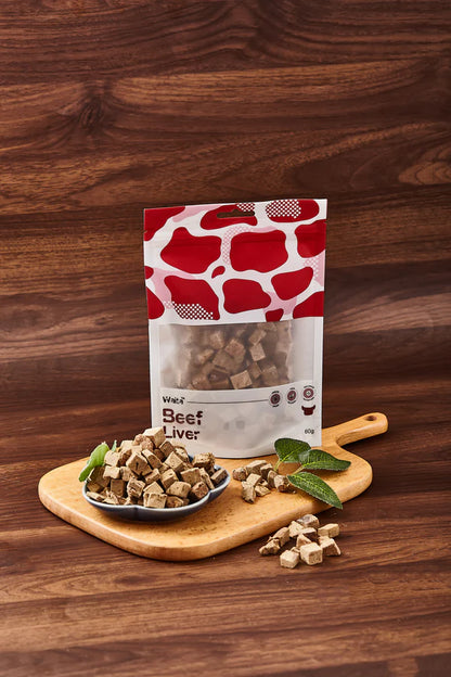 Freeze Dried Beef Liver Cube 60g