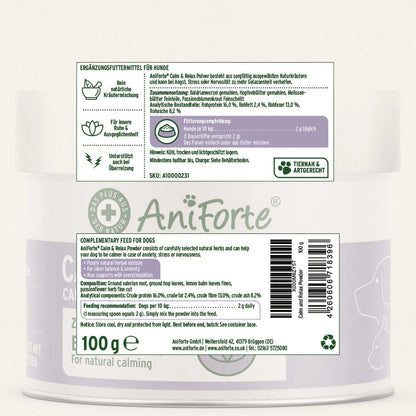 Aniforte Calm & Relax Powder for Dogs - 100g
