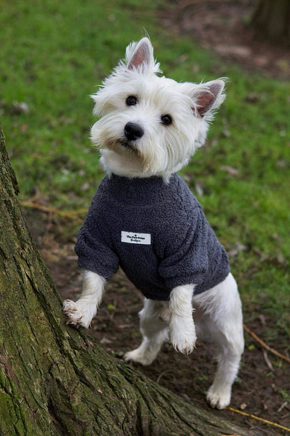 The Charcoal Grey Teddy Fleece