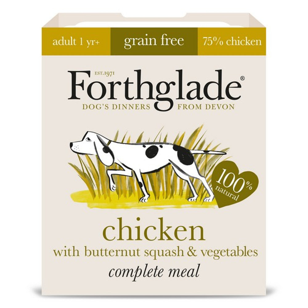 Forthglade Chicken with BNut Squash and Veg Grain Free 395g