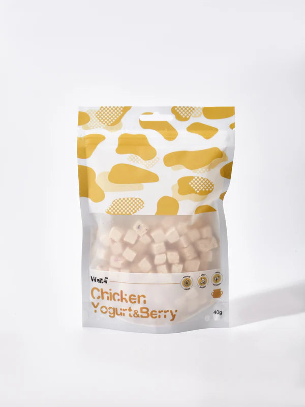 Freeze Dried Chicken, Yogurt & Berry 40g