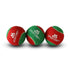 Sportspet Xmas Red Green Tennis Balls 3 Pack