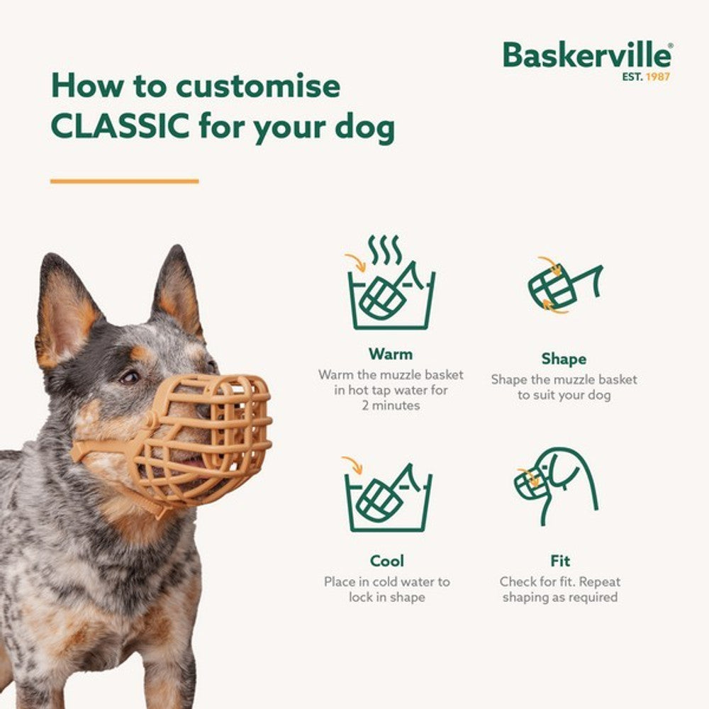 CoA Baskerville Classic Basket Muzzle