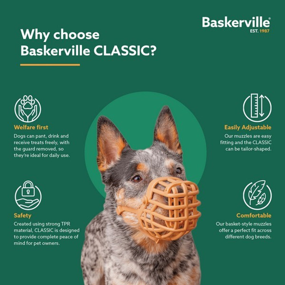 CoA Baskerville Classic Basket Muzzle