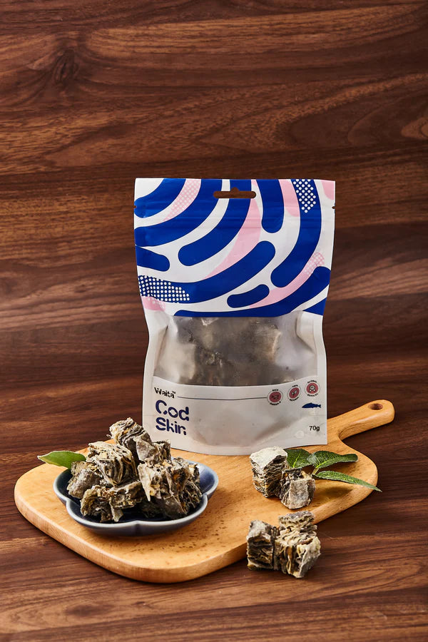 Waita Air Dried Cod Skin 70g