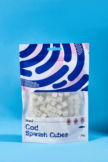 Freeze Dried Cod & Spinach (Spanish) Cubes 30g