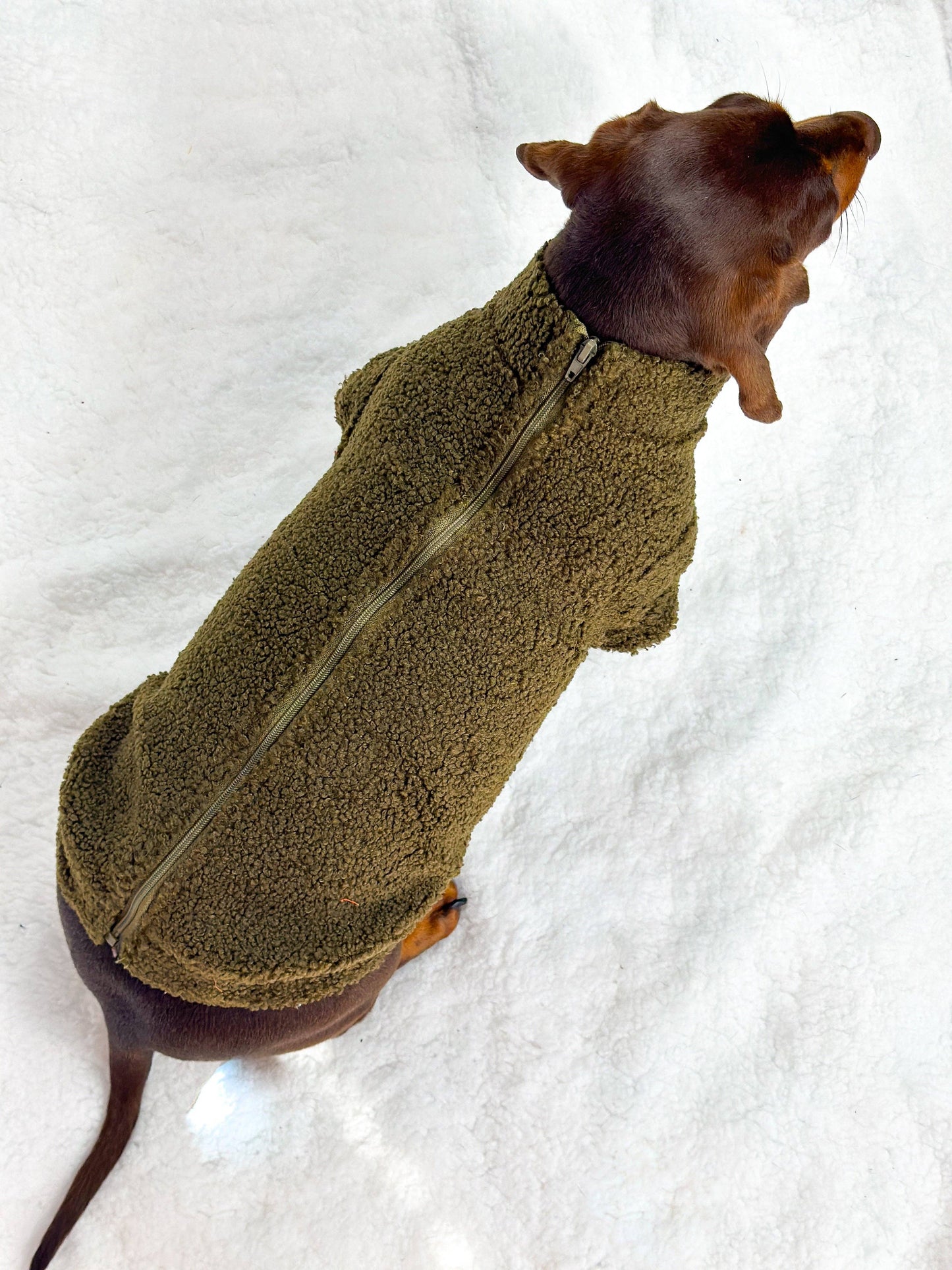 The Khaki Teddy Fleece