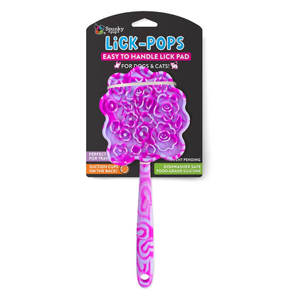 Spunky Pup Lick Pops -  Pink Tree