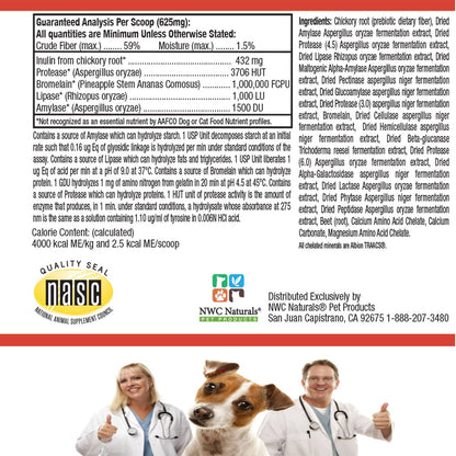 Total-Zymes® Powder Digestive Enzymes and Probiotcs 63g
