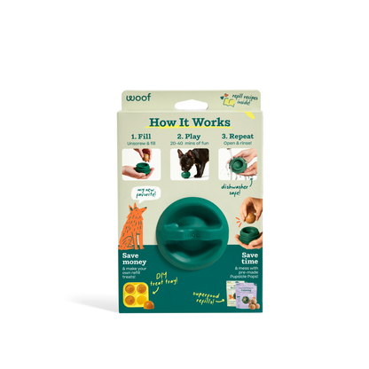 Woof | Pupsicle Forest Green