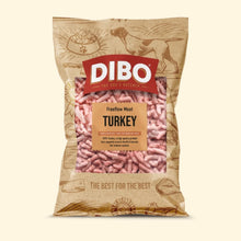DIBO turkey product packaging on a beige background