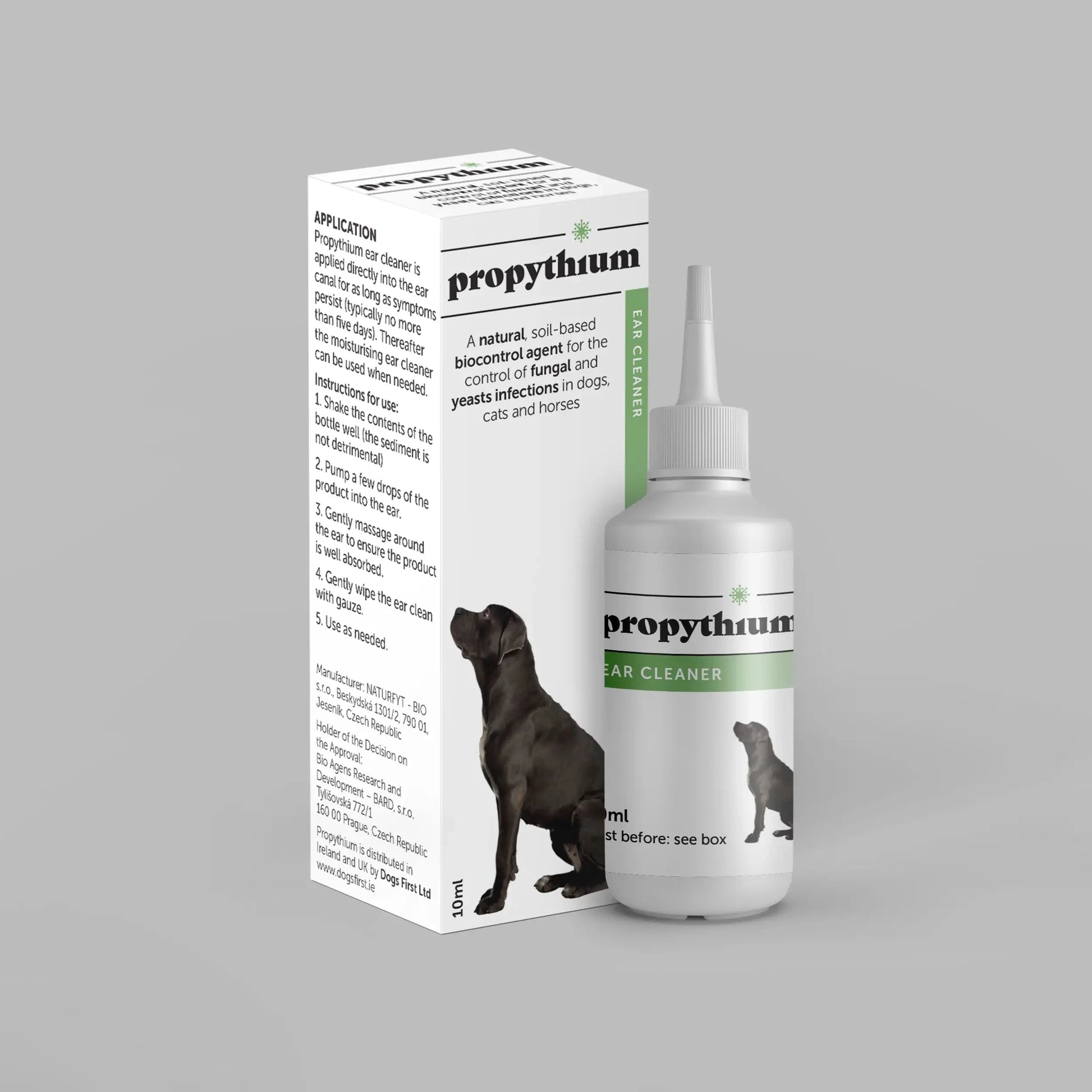Dogs First Propythium Natural Ear Cleaner for Dogs 10ml Bottle