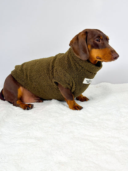 The Khaki Teddy Fleece