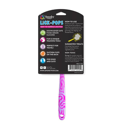 Spunky Pup Lick Pops -  Pink Tree