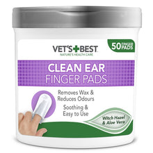 Vets Best Ear Finger Pads for Dogs 50 pads