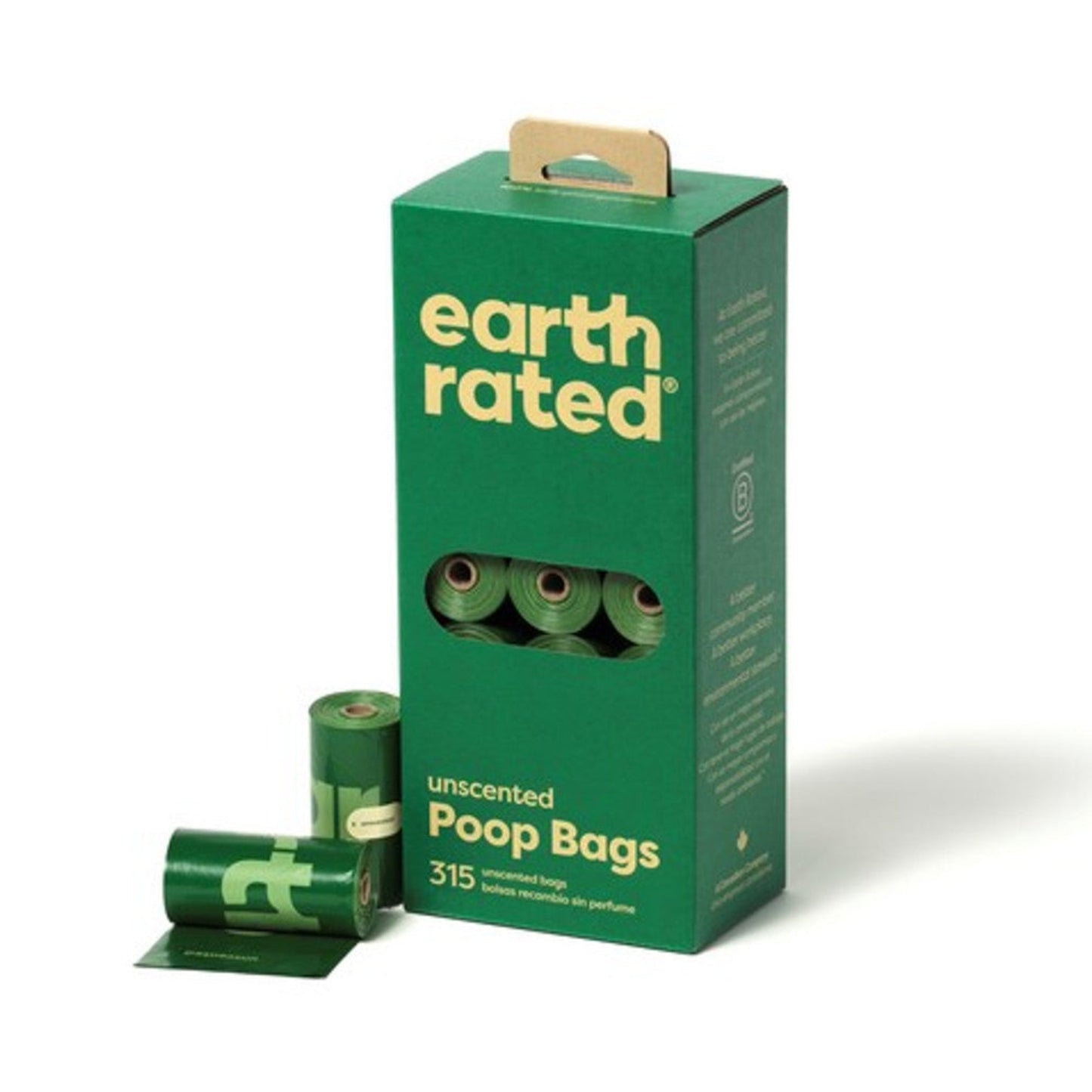 Earth Rated Poop Bags 315 Bags on 21 Refill Rolls
