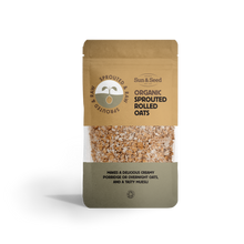 Sun & Seed Sprouted & Raw Organic Rolled Naked Oats 250g