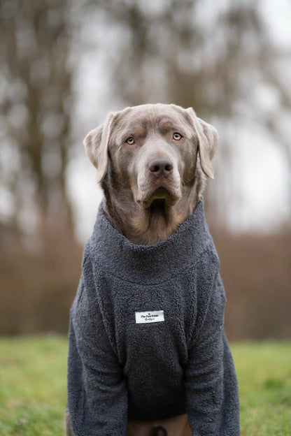 The Charcoal Grey Teddy Fleece