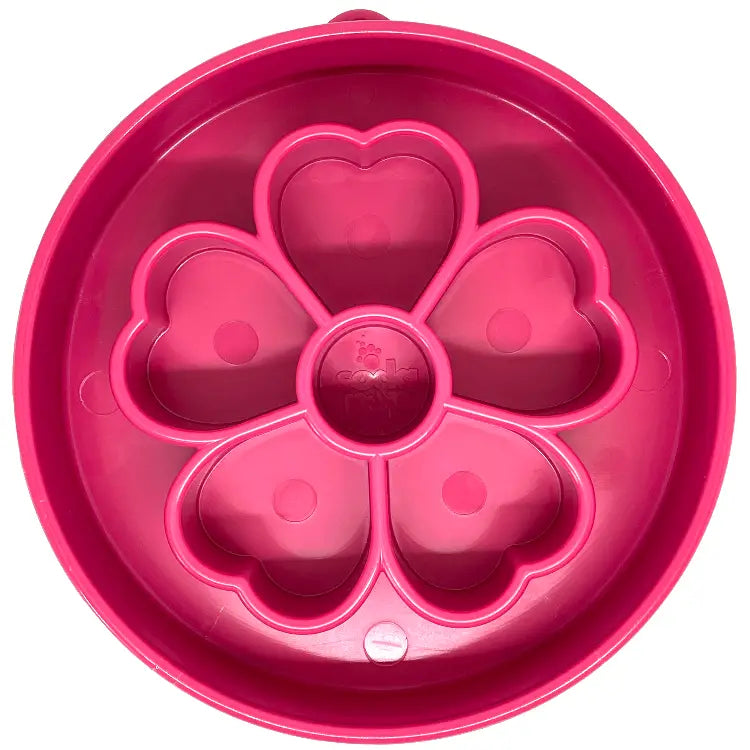 SodaPup Flower Design eBowl Enrichment Slow Feeder Bowl