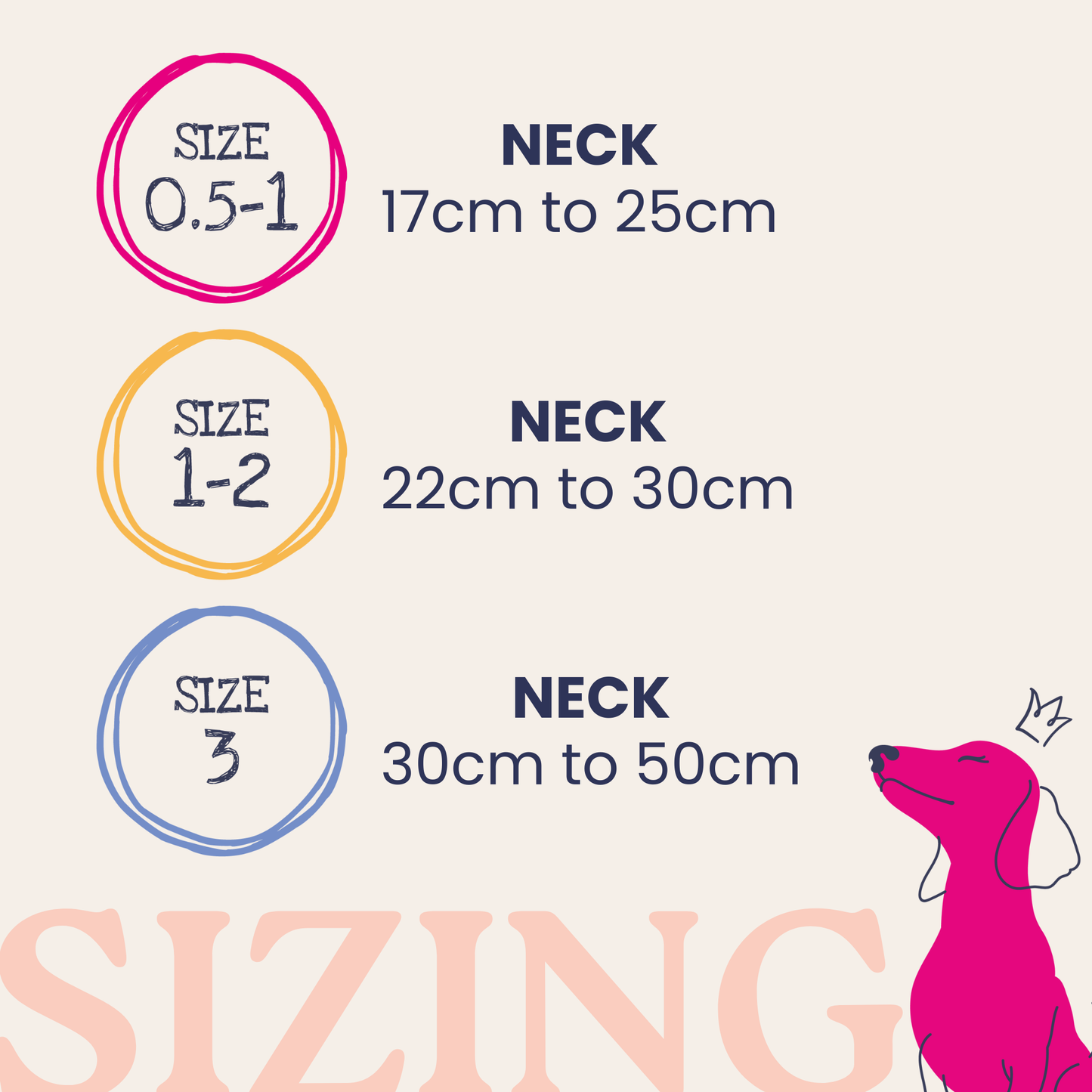 Dinky Dog Collar : Chalky Blue / 0.5-1
