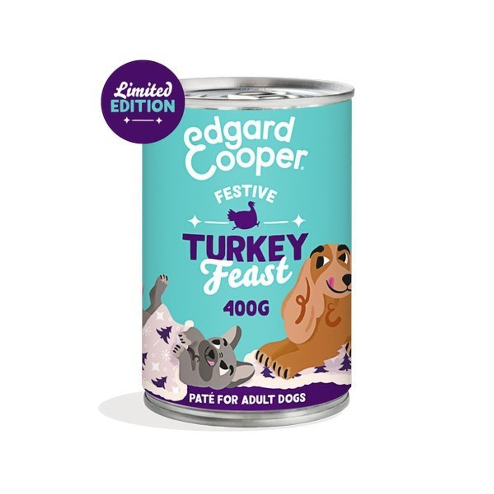 Edgard & Cooper Festive Turkey Tin 400g