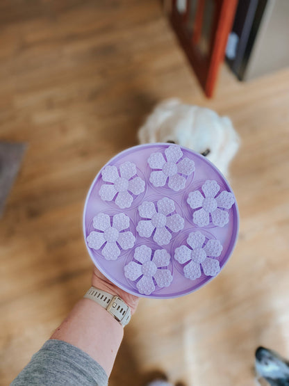 Flower Snuffle Mat In Violet