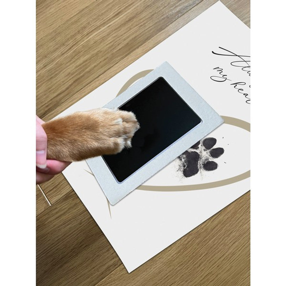 Oh So Precious Paw Print Ink Picture Frame A5