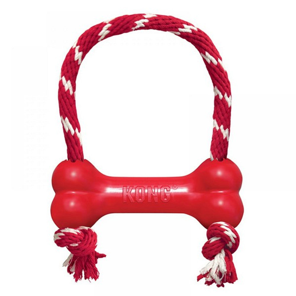 KONG Goodie Bone with Rope Medium