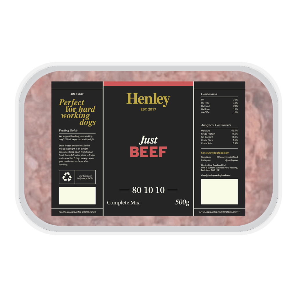 Henley Just Beef 80/10/10 500g