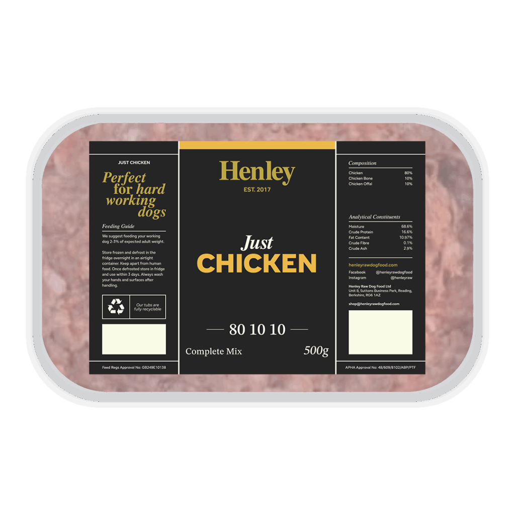 Henley Just Chicken 80/10/10 500g