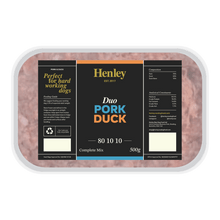 Henley Duo Pork & Duck 80/10/10 500g