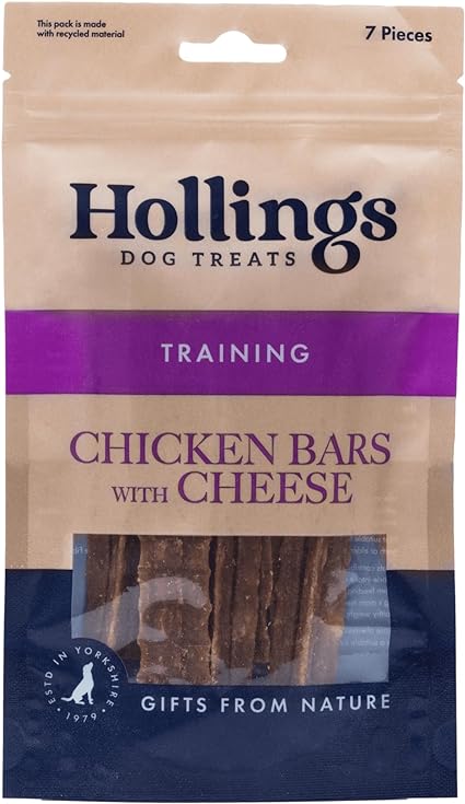 Hollings Chicken Bars with Cheese (Pack of 7)
