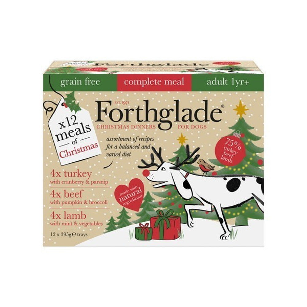 Forthglade Adult Variety (Christmas) Grain Free 12x395g