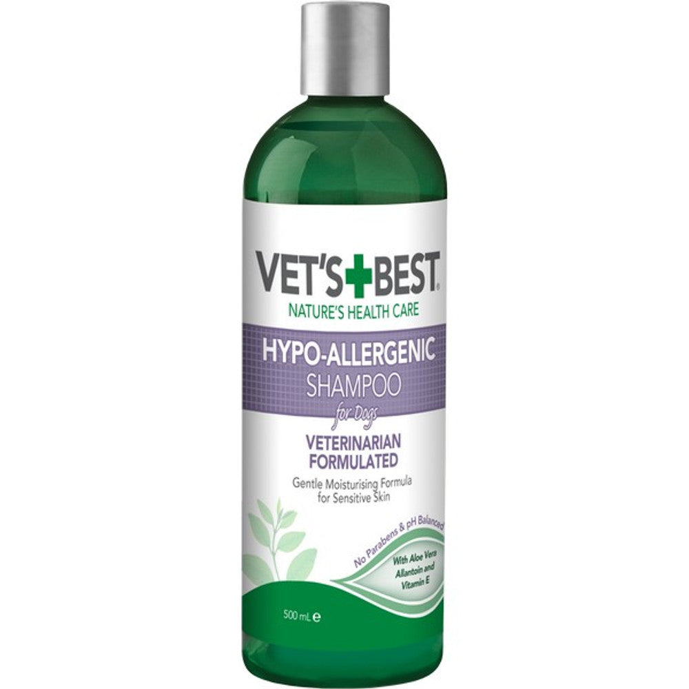 Vets Best Hypo Allergenic Shampoo 500ml