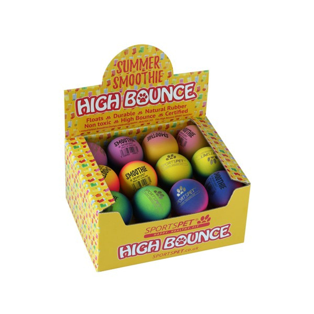 Sportspet High Bounce Ball 60mm Smoothie Edition