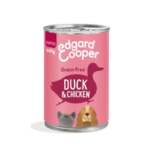 Edgard & Cooper Wet Tin for Puppies in Duck & Chicken 400g