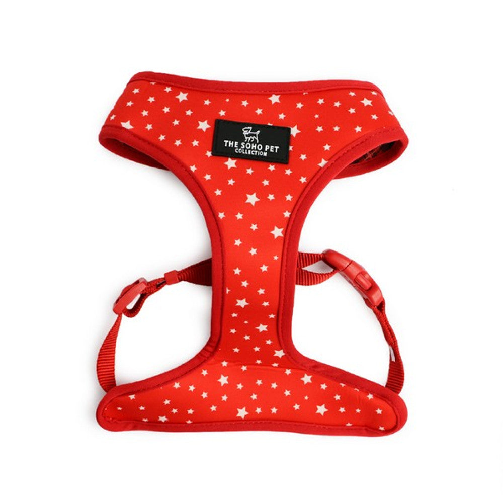 Ancol Soho Tartan/Star Patterned Harness XS