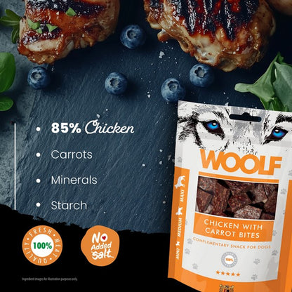 CoA Woolf Chicken with Carrot bites 100g