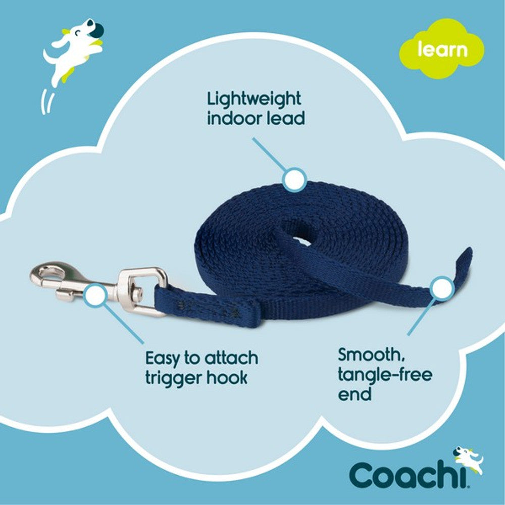 CoA Coachi Puppy Training Line Navy 2.5m