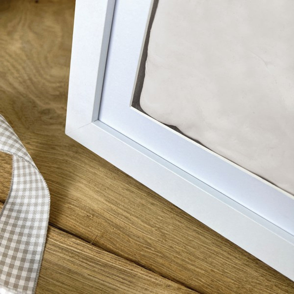 Oh So Precious Paw Print Clay Mould and Photo Frame