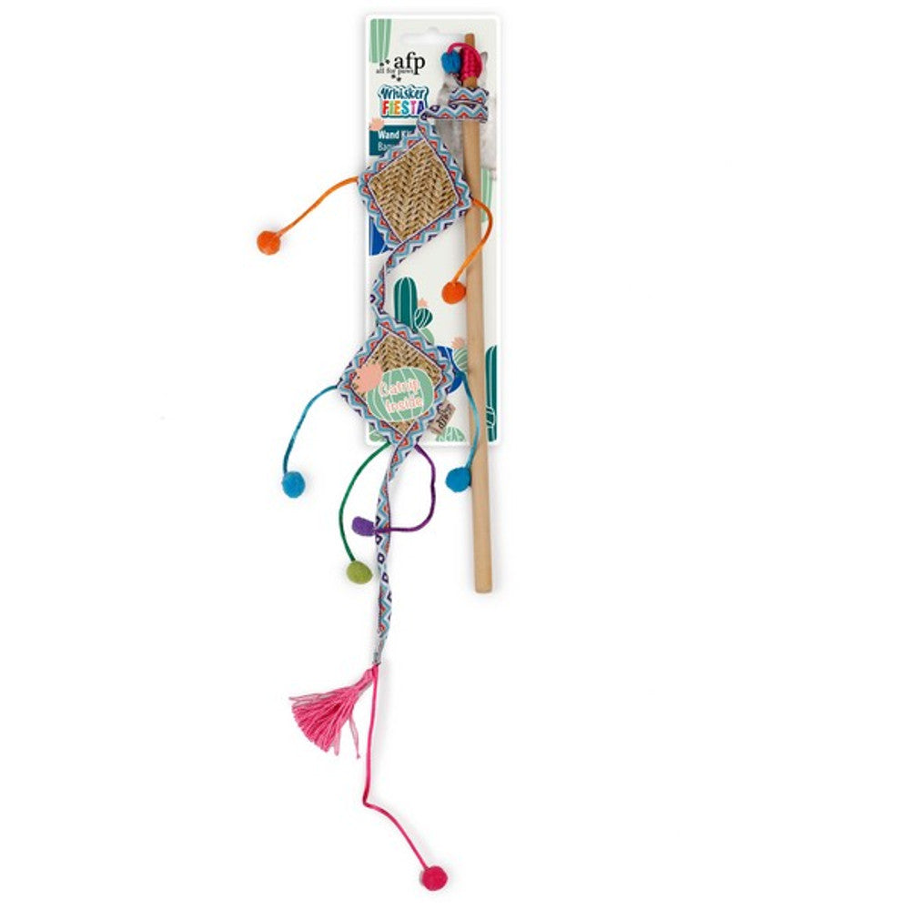 All For Paws Whisker Fiesta Wand Kite