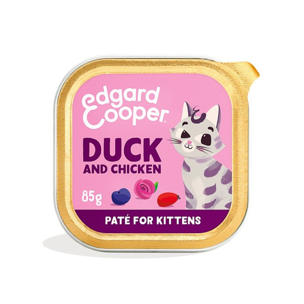 Edgard & Cooper Kitten Pate Duck & Chicken 85g